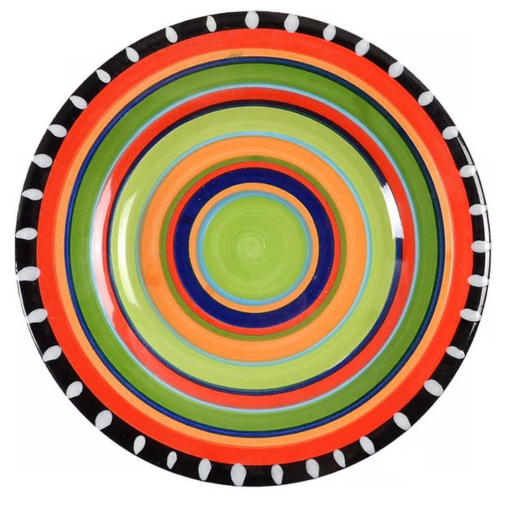 Gibson Elite Pueblo Springs Salad Plate 8 3/8” Southwest  Discontinued Mint